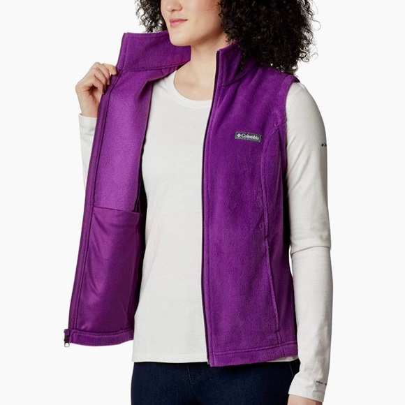 Columbia Benton Vest Orchid EUC - Picture 3 of 14